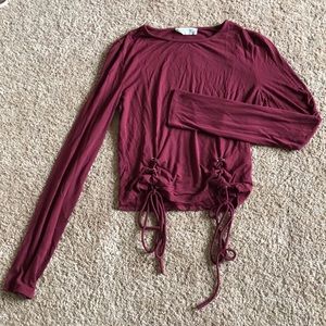 Maroon Top
